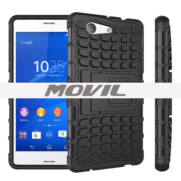 NP-1905 2 en 1 funda para  Sony Z3mini con soporte-9
